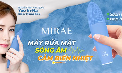 Có nên mua máy rửa mặt sóng âm Mirae?